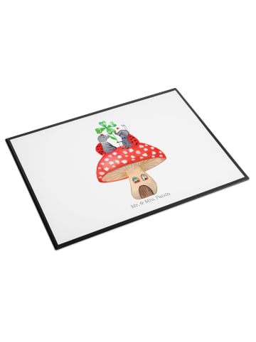 Mr. & Mrs. Panda schreibtischunterlage Marienkäfer Fliegenpilz o... in Weiß