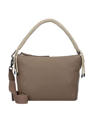 FREDs BRUDER Nea Schultertasche Leder 28 cm in almond