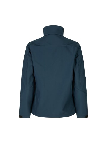 IDENTITY Soft Shell-Jacke kontrast in Navy