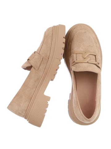 Ital-Design Halbschuh in Hellbraun