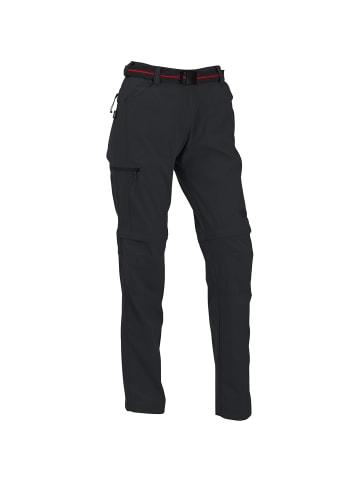 Maul Sport Zip-Off Outdoorhose Hamilton XT in Schwarz