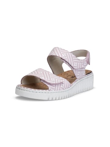 VITAFORM Nubukleder Sandalen in rosa