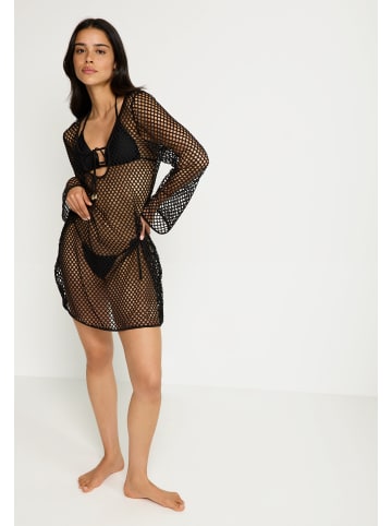 LSCN BY LASCANA Minikleid in schwarz