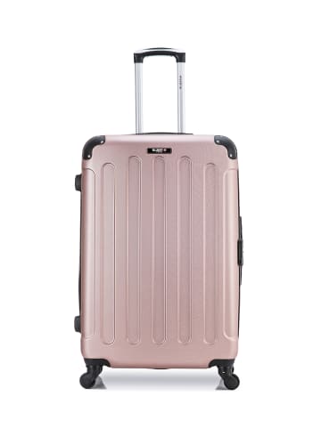 BlueStar Großer Hartschalenkoffer MADRID in Rosa (95L)