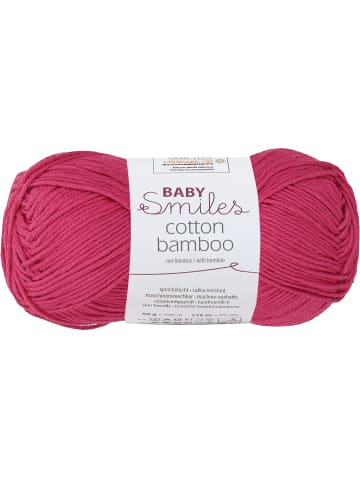 Schachenmayr since 1822 Handstrickgarne Baby Smiles Cotton Bamboo, 50g in Himbeere