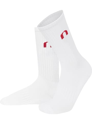 Circle Five 1 Paar Performance Sportsocken mit Frotteesohle in Weiß