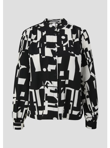 QS Bluse  in  99A2_schwarz