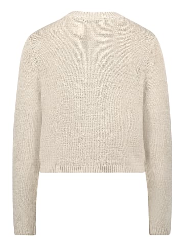 Betty Barclay Strick-Cardigan mit aufgesetzten Taschen in Grau Beige