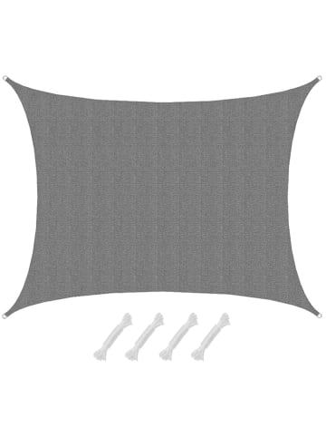 AMANKA Sonnensegel Mojave Tree 500 x 700cm in grau