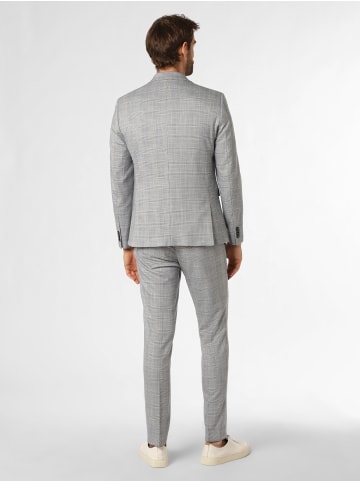 Finshley & Harding London Anzug Brixdon/Hoxdon in blau grau