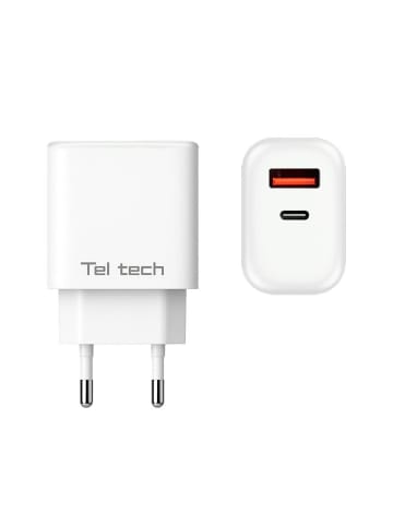 Wisam Teltech Ladegerät GaN3 USB / USB-C 45W + Kabel USB-C - USB-C 1m PD