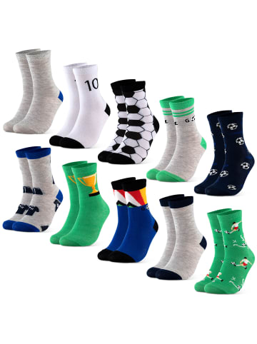 Occulto 10er Pack Motiv Kindersocken Fantasia in Ball