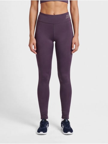 Hummel Leggings Hmlte Fundamental Damen in PLUM PERFECT