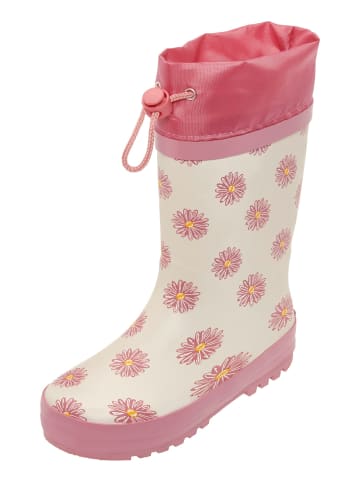 Playshoes Gummistiefel Margariten in Rosa