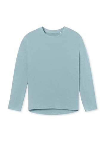 Schiesser Longsleeve Mix & Relax in bluebird