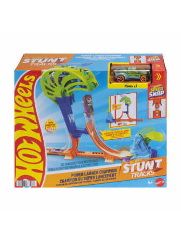 Mattel Spielzeug - Hot Wheels Stunt Tracks Power Launch Champion
