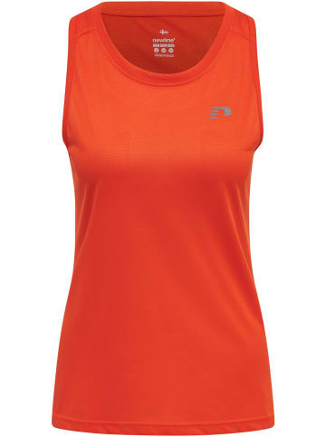 Newline Newline Top Women Running Laufen Damen Atmungsaktiv Schnelltrocknend in SPICY ORANGE