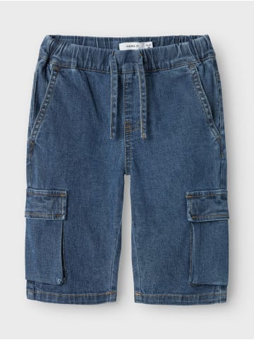 name it Shorts in Dark Blue Denim