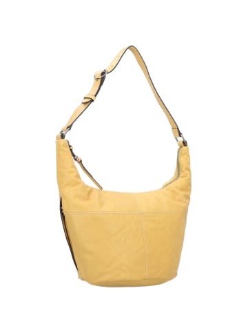 FREDs BRUDER Gena Schultertasche Leder 40 cm in sunny yellow