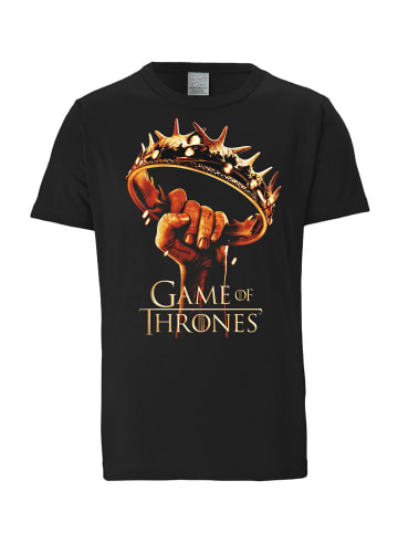 Logoshirt T-Shirt Game of Thrones - Krone in schwarz
