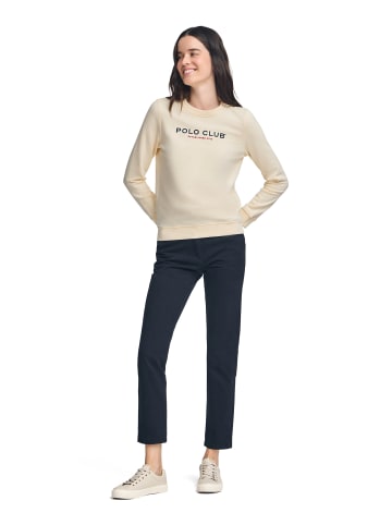 Polo Club Sweatshirt in Ecru