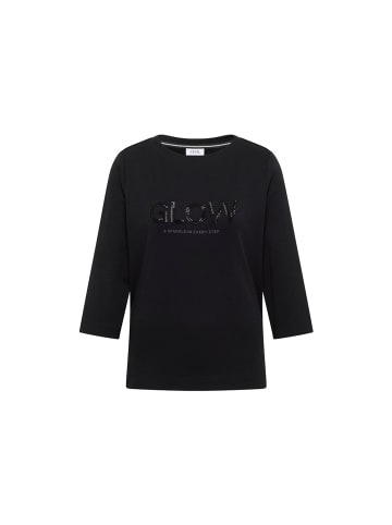 Cecil Langarmshirt in Black