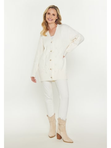 usha FESTIVAL Women Cardigan in offwhite