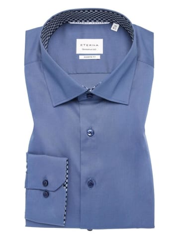 Eterna Langarmhemd in denim