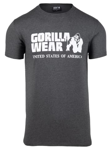 Gorilla Wear Klassisches T-Shirt - Dunkelgrau