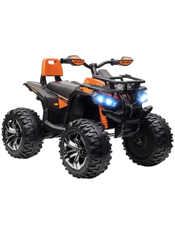 HOMCOM Kinder Elektrofahrzeug in Orange 100L x 65B x 73H cm