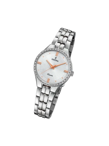 Festina Analog-Armbanduhr Festina Mademoiselle silber klein (ca. 29mm)