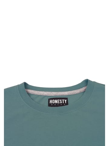 HONESTY RULES T-Shirt " Basic " in sage