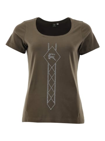 OS-Trachten T-Shirt Dularo in oliv