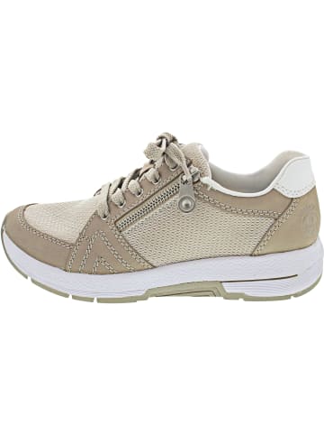 rieker sportlicher Schnürer Beige