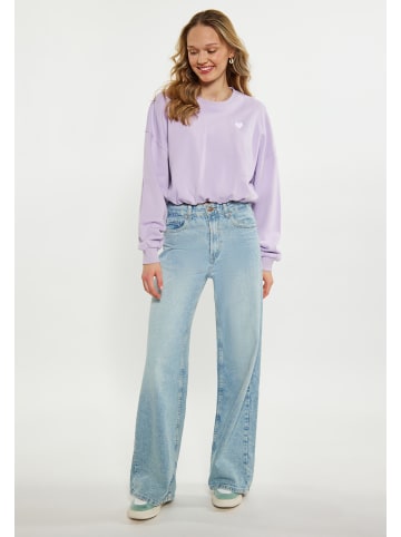 myMo Damen Sweatshirt in Lavender