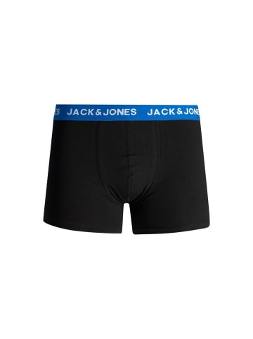 Jack & Jones Boxershort 5er Pack in Rot/Blau/Petrol/Schwarz