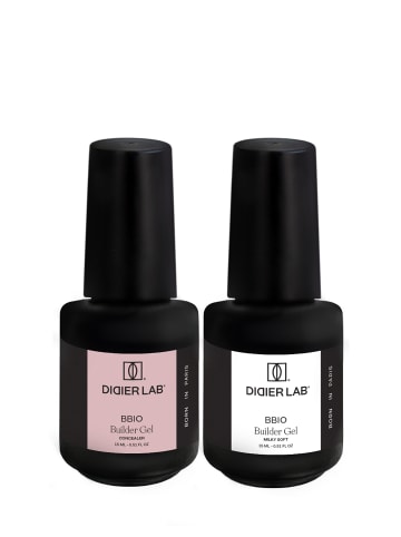 Didier Lab Nagelaufbaugel Builder Gel in Concealer and Milky Soft