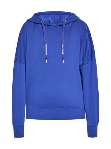 Swirly Damen Sweatshirt in Königsblau