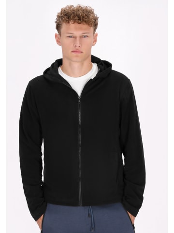 MO Herren Fleecejacke in Schwarz