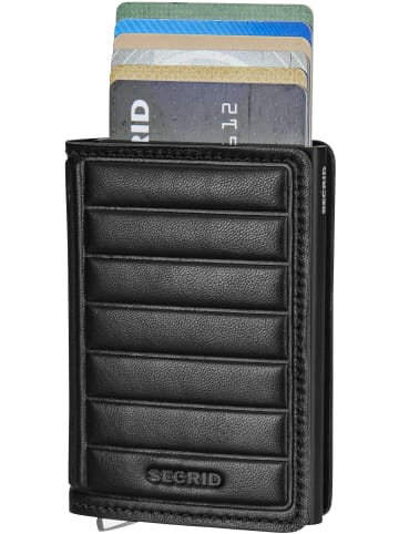 Secrid Geldbörse Premium Slimwallet Emboss Lines in Black