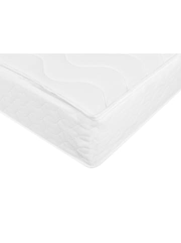 Beliani Wasserbett Matratzenbezug PURE in Weiß - (W) 160 x (H) 20 x (L) 200 cm