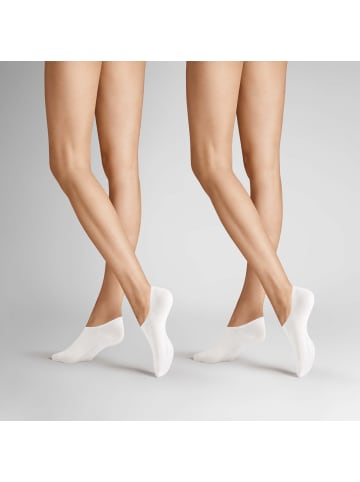 Hudson Sneakersocken Only 2-Pack antirutsch in White