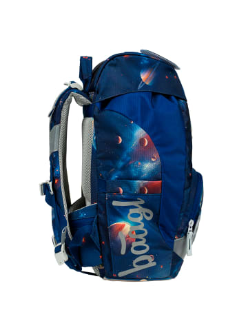 BAAGL 5-tlg. Set: Schulrucksack Airy in Blau Weltraum