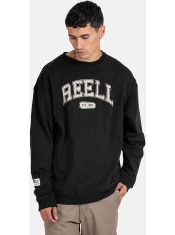 Reell Sweatjacke "Team Crewneck" in Schwarz