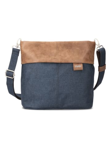 Zwei Olli Umhängetasche 25 cm in blue
