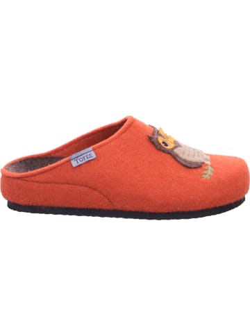 Tofee Pantoffel in orange
