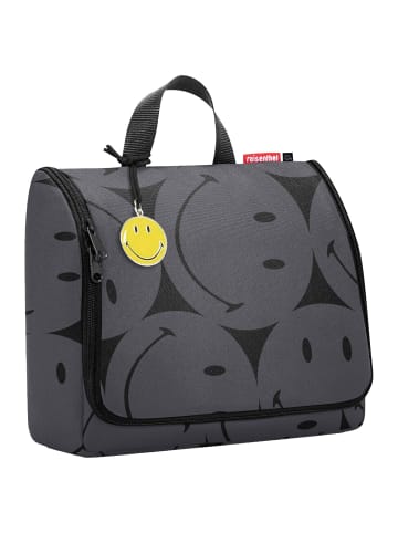 Reisenthel cosmetics toiletbag XL - Kulturbeutel 28 cm (leo vanilla) in smiley grey