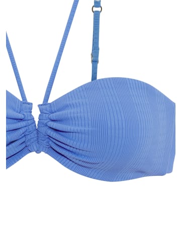 Copenhagen Studios Bandeau-Bikini-Top in blau
