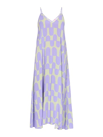 myMo Women Dress in lime lavender