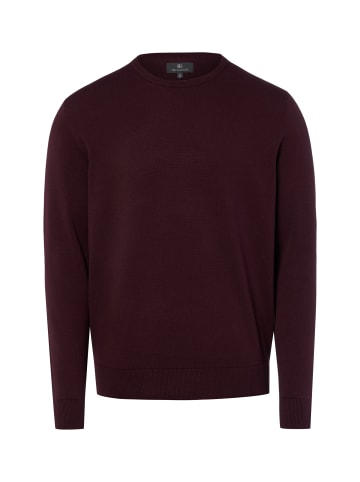 Nils Sundström Strickpullover in aubergine - 0002